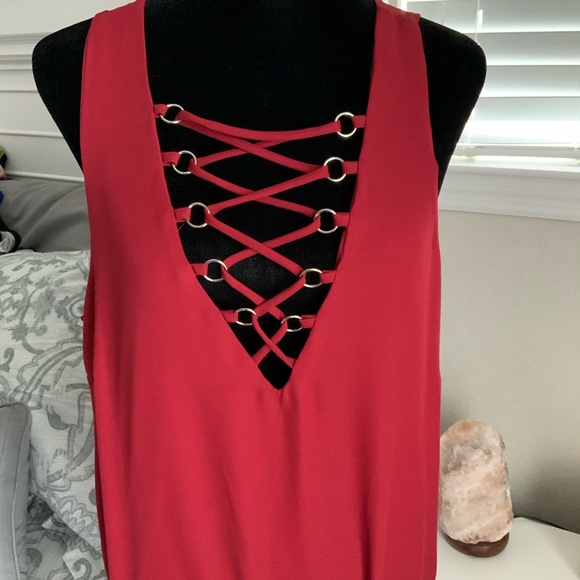 Red Bodysuit NWOT - Picture 2 of 5